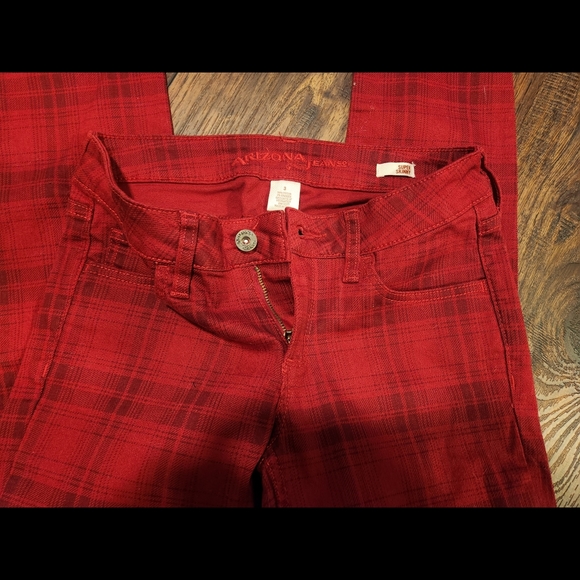 Checkered Skinny Jeans - Picture 2 of 12